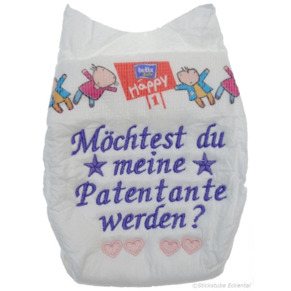 Windel Taufe Patentante